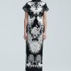 CLOTHING Lela Rose | Enchanted Crepe De Chine Stella Dress Black