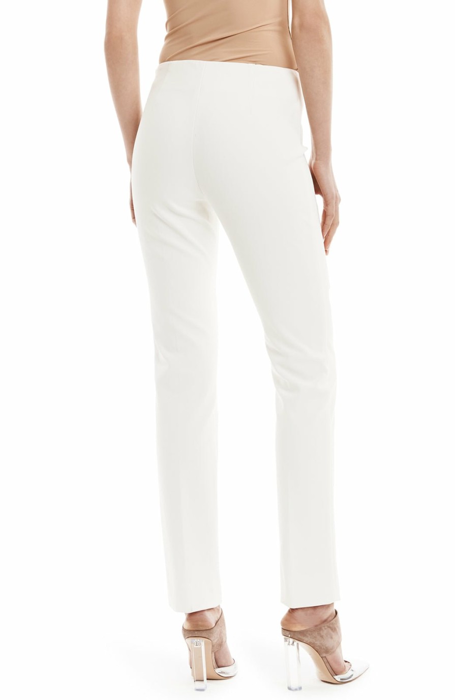 CLOTHING Lela Rose | Stretch Twill Catherine Pant White