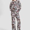 CLOTHING Lela Rose | Vintage Floral Crepe Maggie Pant Stone